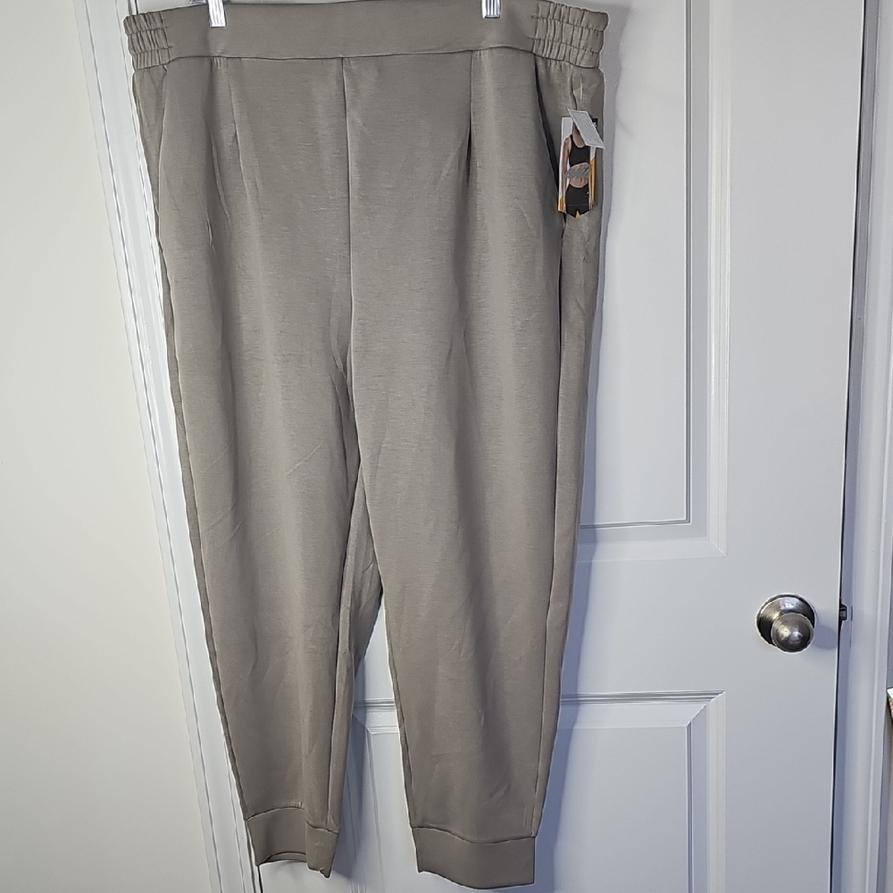 Avia Women's Jogger Pants in Taupe Size XXXL NWT